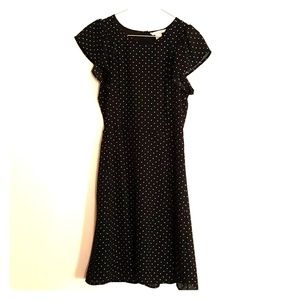 Black and White Polka Dot Dress